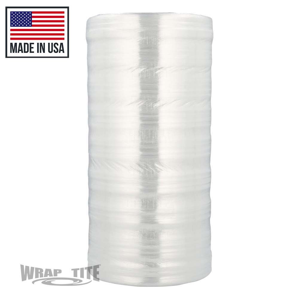 Roll of vented machine stretch film with an open netting pattern for airflow