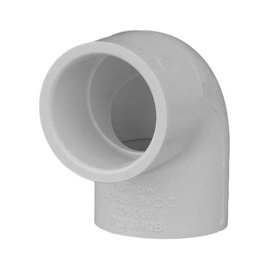 Charlotte Pipe Schedule 40 3/4 in. Slip X 3/4 in. D Slip PVC 90 Degree Elbow 1 pk