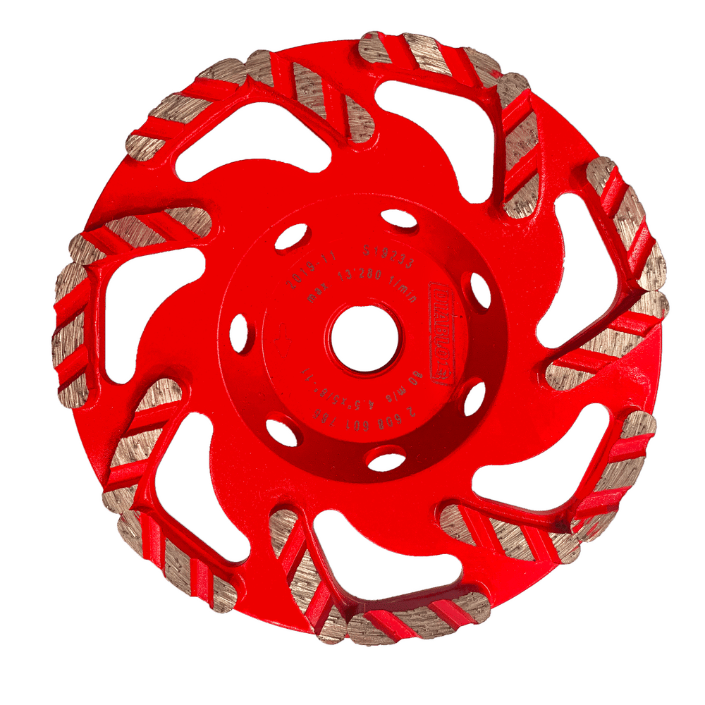 Diablo 4 in. D X 5/8-11 in. Masonry Cup Wheel 1 pk