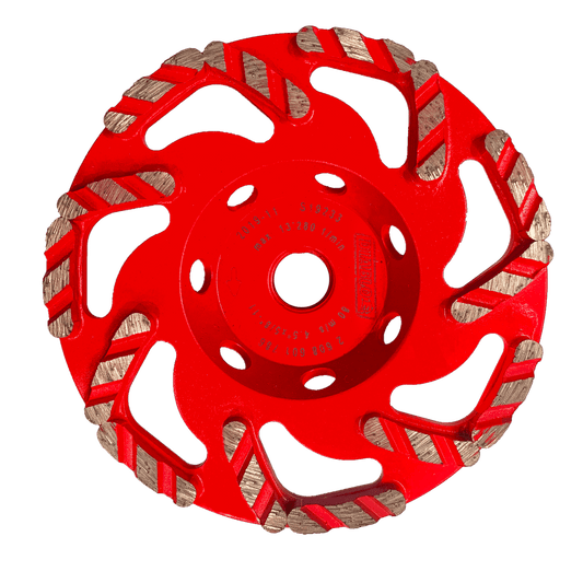 Diablo 4 in. D X 5/8-11 in. Masonry Cup Wheel 1 pk