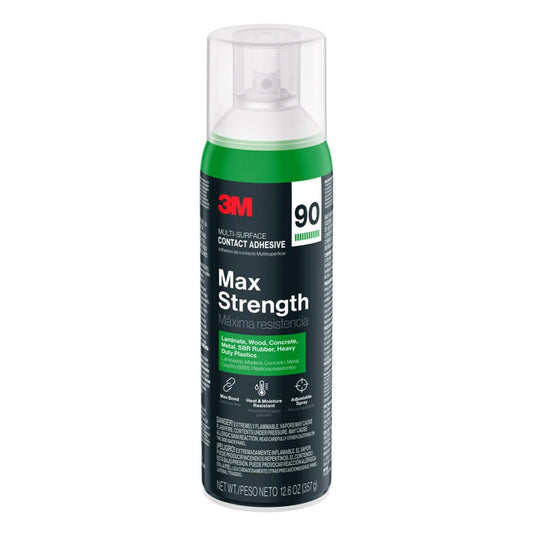 3M Maximum Strength Spray Adhesive Clear 12.6 oz