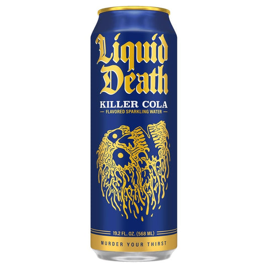 Liquid Death Killer Cola Cola Sparkling Natural Mineral Water 19.2 fl. oz. 1 pk