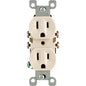 Leviton 15 amps 125 V Duplex Light Almond Outlet 5-15R 1 pk