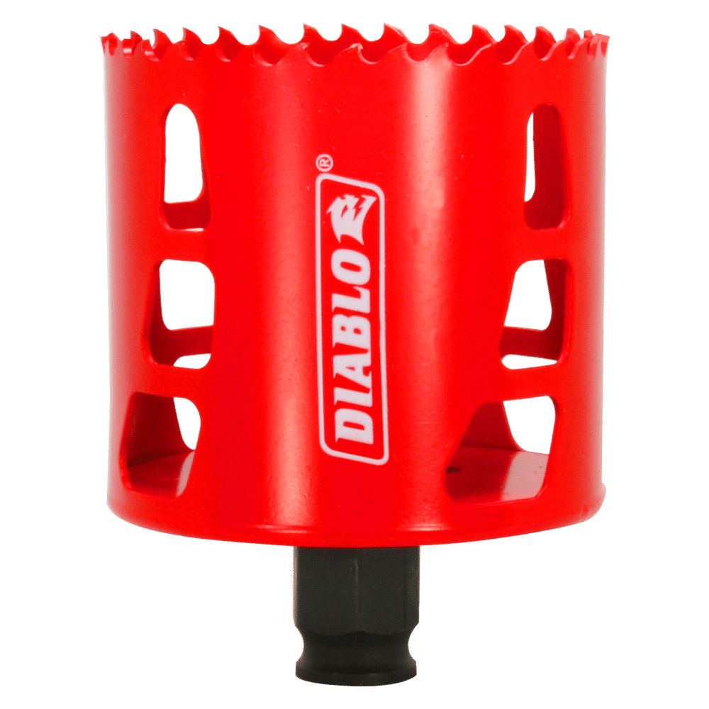 Diablo Snap-Lock Plus 2-3/4 in. Bi-Metal 2-3/8 in. L Hole Saw Arbor Included
