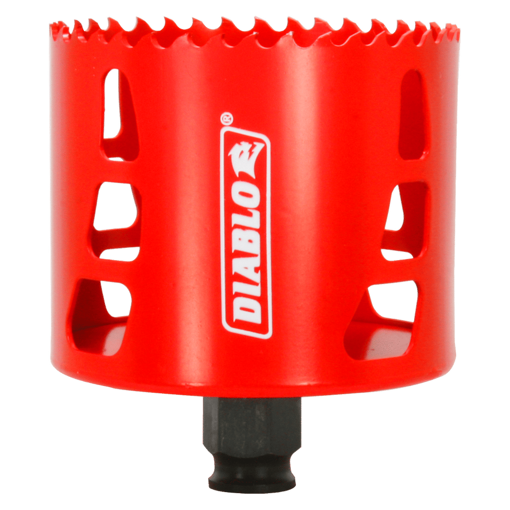 Diablo Snap-Lock Plus 3-1/8 in. Bi-Metal 2-3/8 in. L Hole Saw Arbor Included