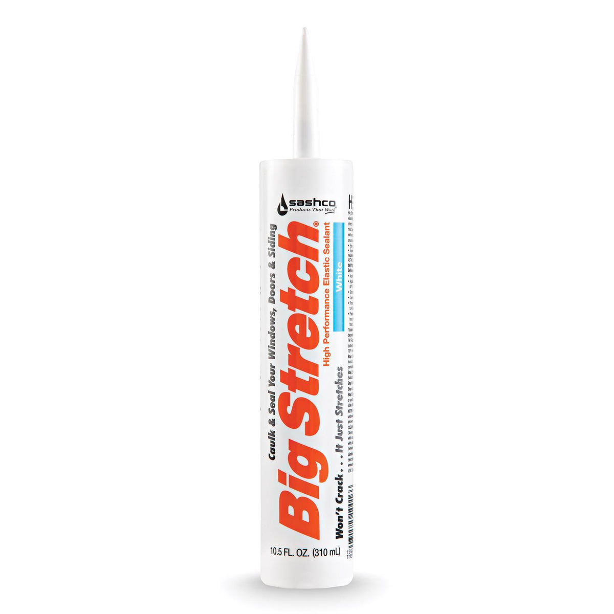 CAULK BGSTRTCH WHT10.5OZ