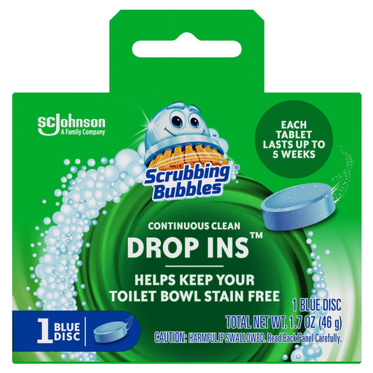 SCRUB BUBL DROP-INS BLUE (Pack of 42)