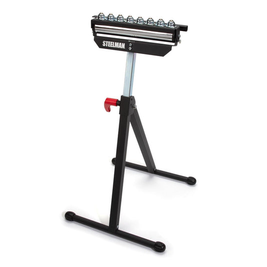 Steelman 3-in-1 Height Adjustable Material Support Roller Stand Mfr 67109