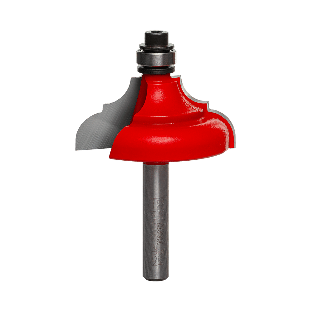 Freud 1-1/2 in. D X 1-1/2 in. X 2-5/16 in. L Carbide Classical Bold Cove & Round Router Bit