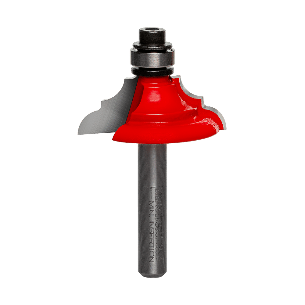 Freud 1-1/4 in. D X 1-1/4 in. X 2-1/16 in. L Carbide Classical Bold Cove & Round Router Bit