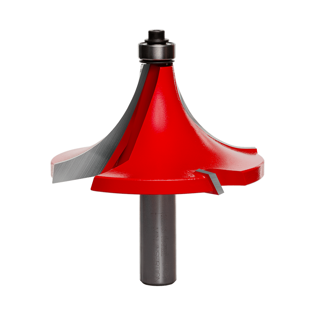 Freud 3 in. D X 1-1/4 in. X 3-3/8 in. L Carbide Rounding Over Router Bit