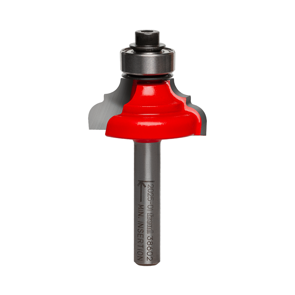 Freud 1-1/8 in. D X 1-1/8 in. X 2-5/16 in. L Carbide Classical Cove & Round Router Bit
