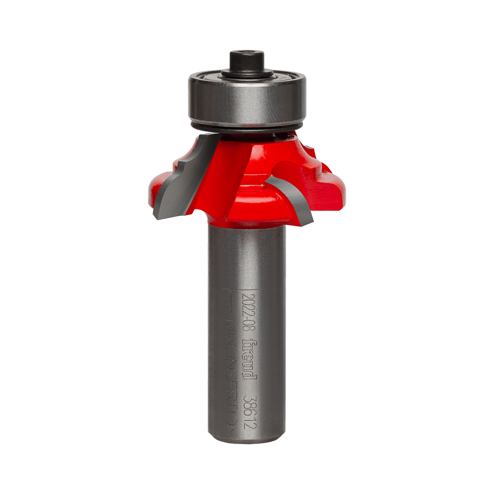 Freud 1-1/8 in. D X 1-1/8 in. X 2-9/16 in. L Carbide Classical Cove & Round Router Bit