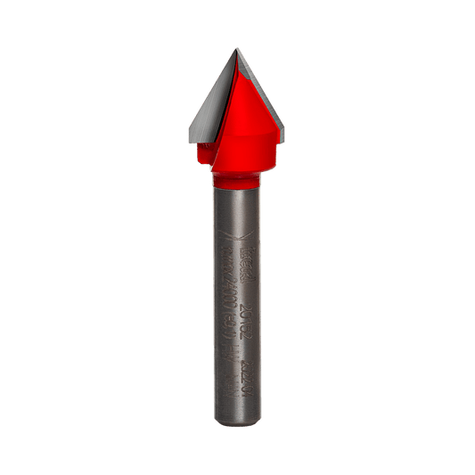 Freud 1/2 in. D X 1/2 in. X 2 in. L Carbide V Grooving Router Bit