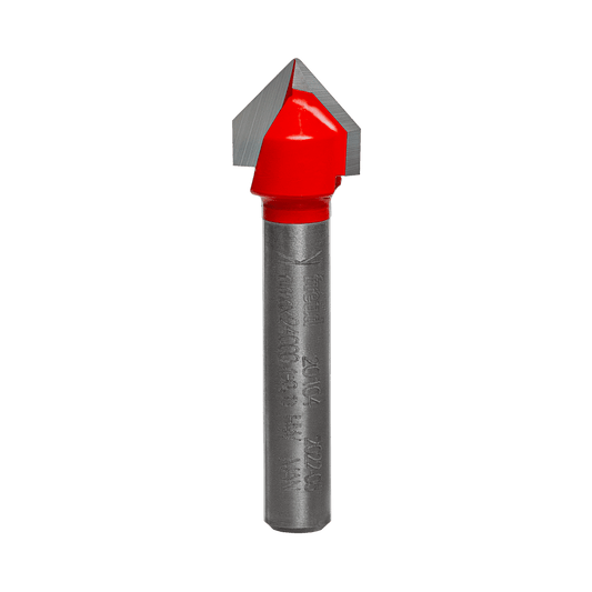 Freud 1/2 in. D X 1/2 in. X 1-3/4 in. L Carbide V Grooving Router Bit