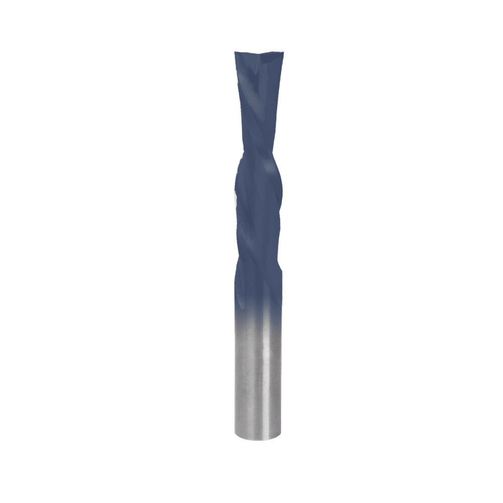Freud 1/2 in. D X 1/2 in. X 4 in. L Carbide Down Spiral Router Bit
