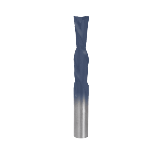 Freud 1/2 in. D X 1/2 in. X 4 in. L Carbide Down Spiral Router Bit