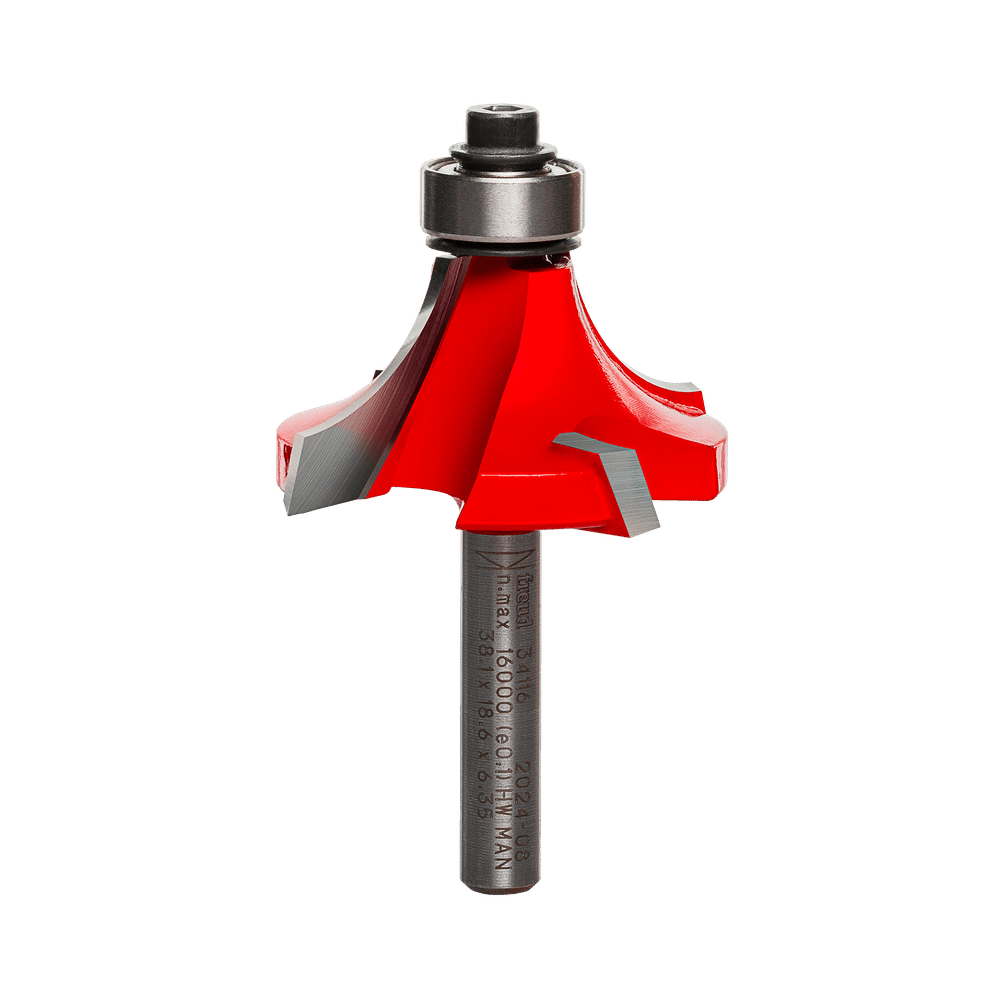 Freud 1-1/2 in. D X 1/2 in. X 2-1/2 in. L Carbide Rounding Over Router Bit