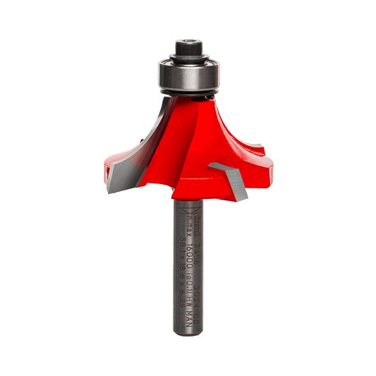 Freud 1-1/2 in. D X 1/2 in. X 2-1/2 in. L Carbide Rounding Over Router Bit
