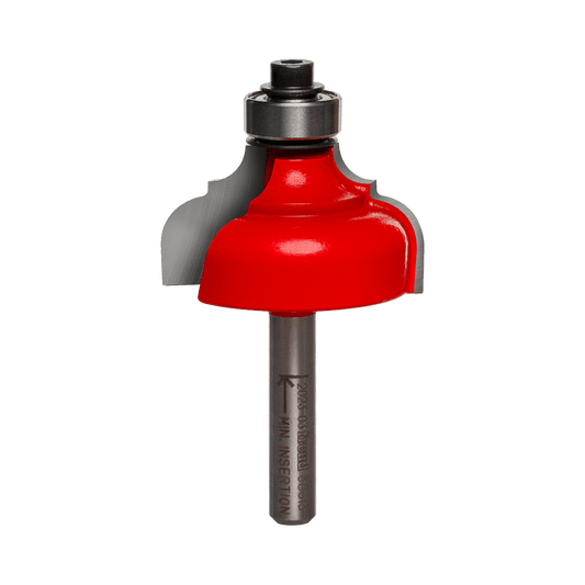Freud 1-3/8 in. D X 2-1/4 in. L Carbide Classical Cove & Round Router Bit