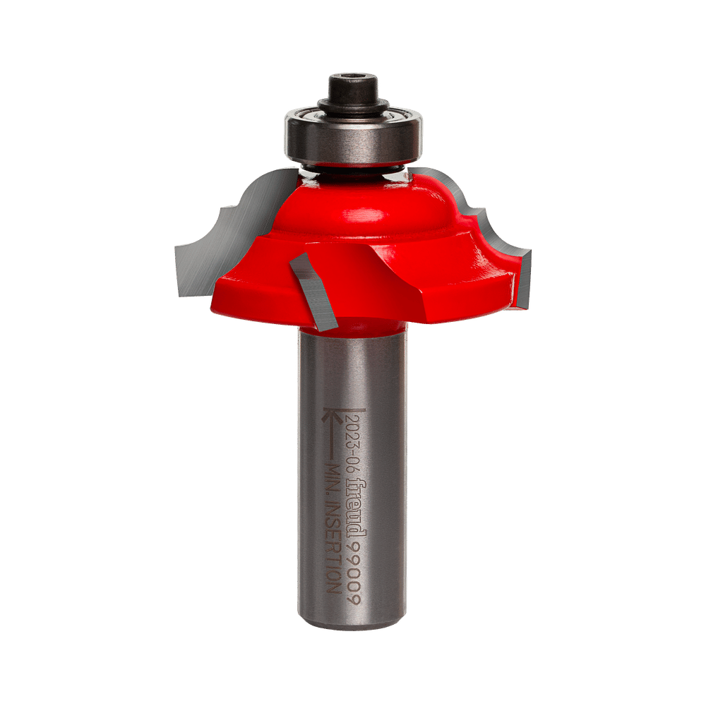 Freud 1-3/8 in. D X 1-3/8 in. X 2-3/8 in. L Carbide Cove and Bead Router Bit