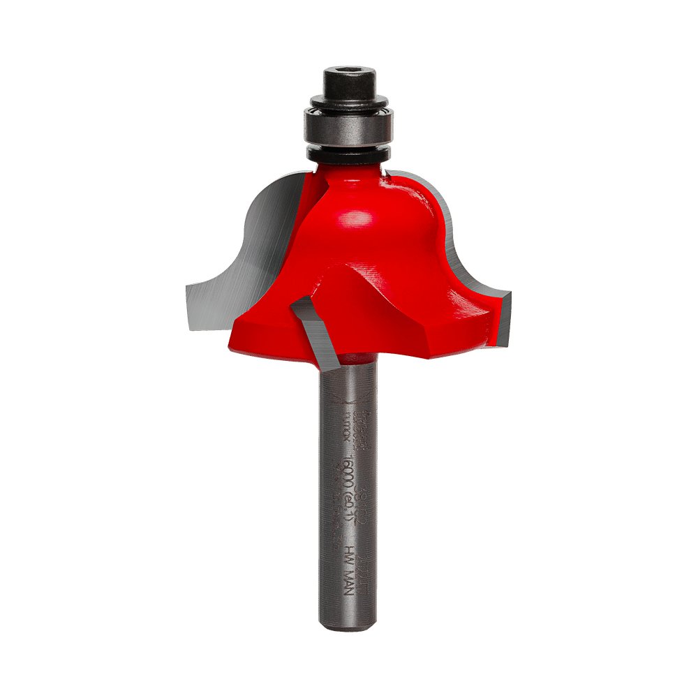 Freud 1-3/8 in. D X 1-3/8 in. X 2-3/8 in. L Carbide Roman Ogee Router Bit