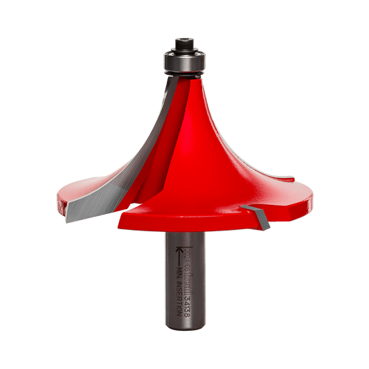 Freud 3-1/4 in. D X 1-3/8 in. X 3-3/8 in. L Carbide Rounding Over Router Bit