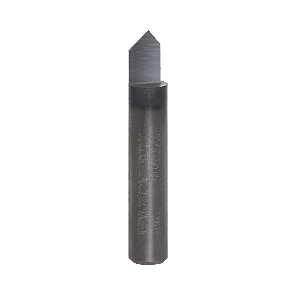 Freud 1/4 in. D X 1/4 in. X 1-1/2 in. L Carbide V Grooving Router Bit