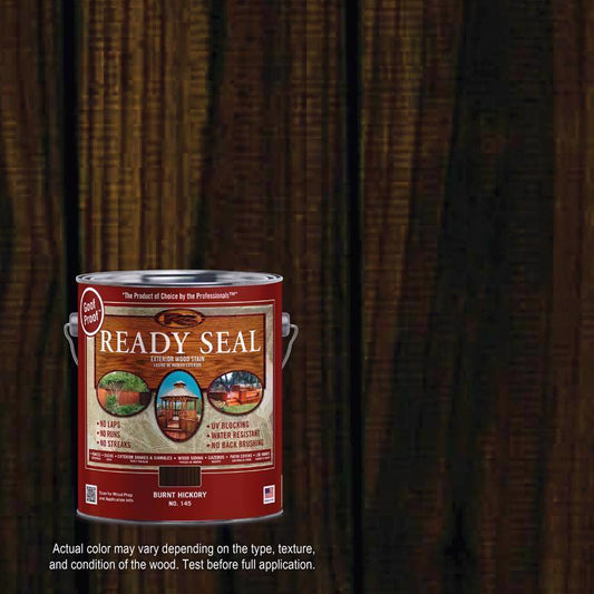 Ready Seal Goof Proof Semi-Transparent Flat Burnt Hickory Oil-Based Wood Stain/Sealer 1 gal
