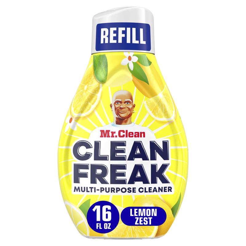 Mr. Clean Clean Freak Lemon Zest Scent Deep Cleaning Mist Refill Liquid 16 oz
