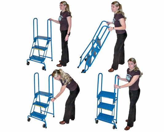 Steel and Aluminum Lock-N-Stock Folding Ladder ALS3247