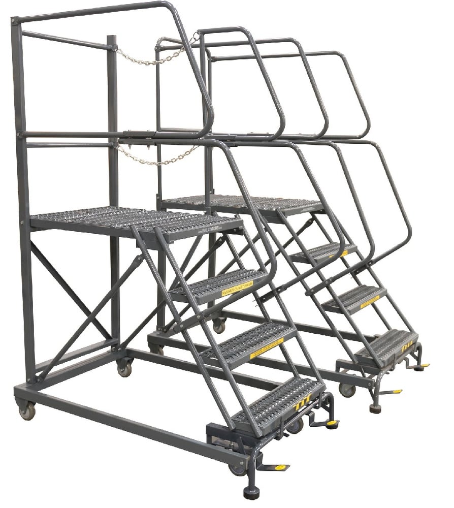800 Lbs. Capacity Work Platforms - Stairway Slope SW-CAL-OSHA