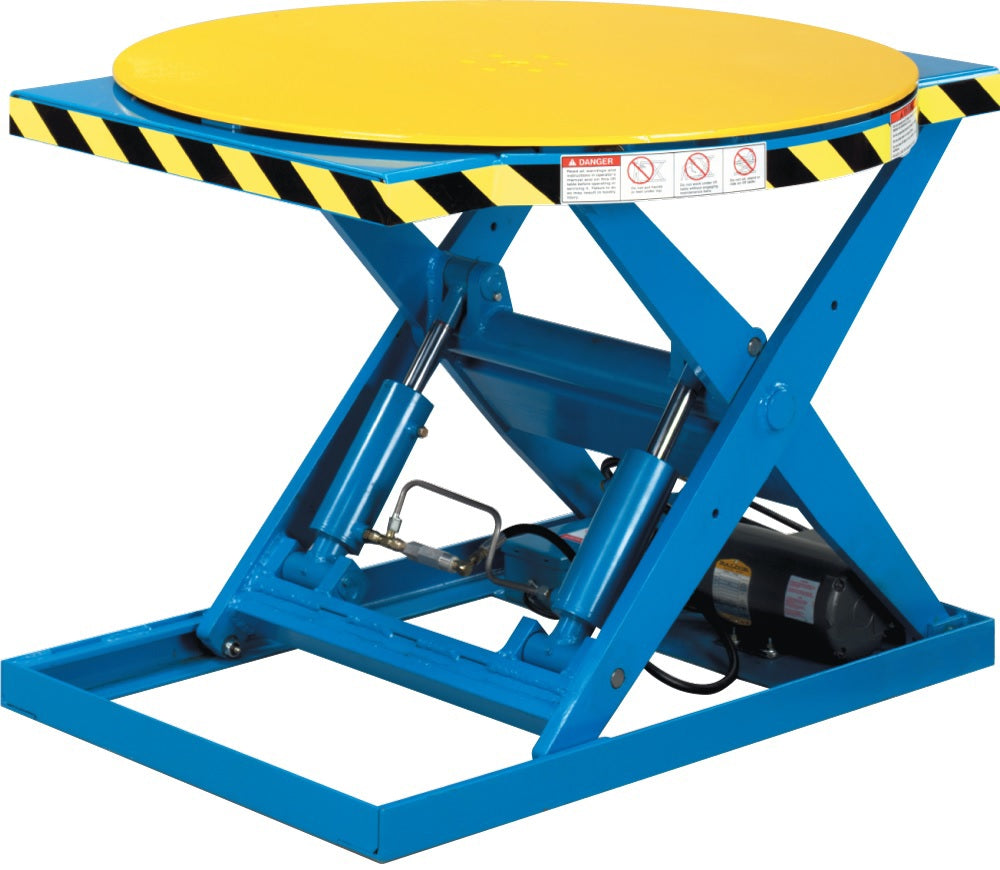Roto-Max Work Positioner Rotating Scissor Lift Table BM-RM-2.5K-33R-H