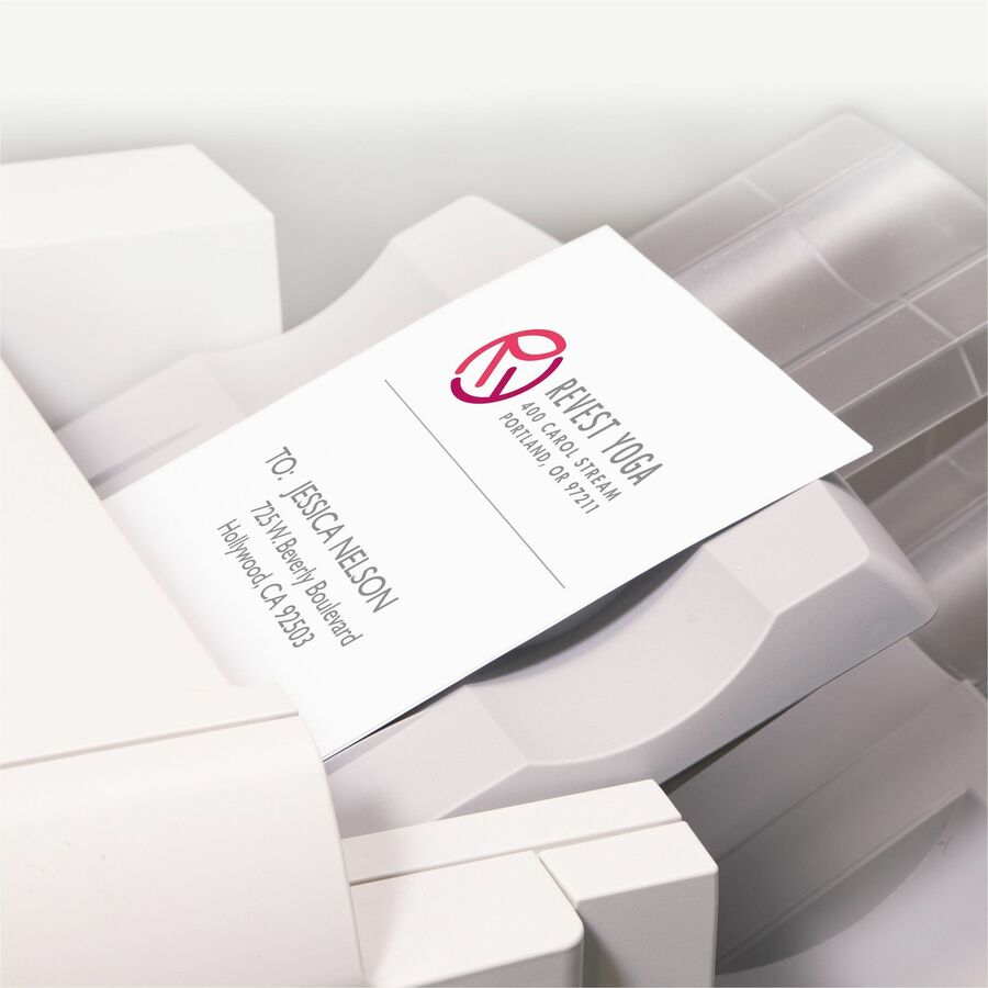 Avery® Shipping Labels for Copiers, 8-1/2" x 11" , 100 Labels (5353) - 8 1/2" Width x 11" Length - Permanent Adhesive - 