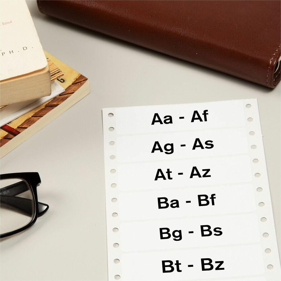 Avery® Continuous Form Computer Labels - 3 1/2" Length - Permanent Adhesive - Rectangle - Dot Matrix - White - 1 / Sheet