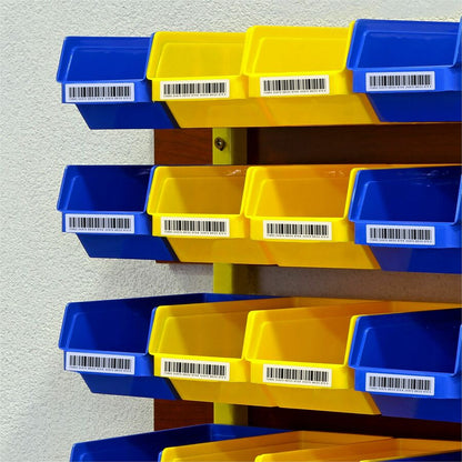 Avery® Continuous Form Computer Labels - 3 1/2" Length - Permanent Adhesive - Rectangle - Dot Matrix - White - 1 / Sheet
