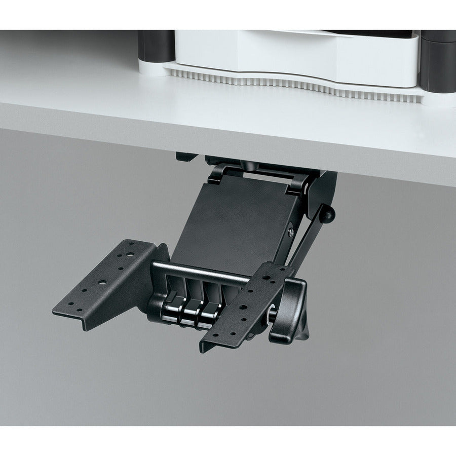 Fellowes Standard Keyboard Tray - 4.5" Height x 30.5" Width x 20" Depth - Graphite, Black - Wood - 1 Each