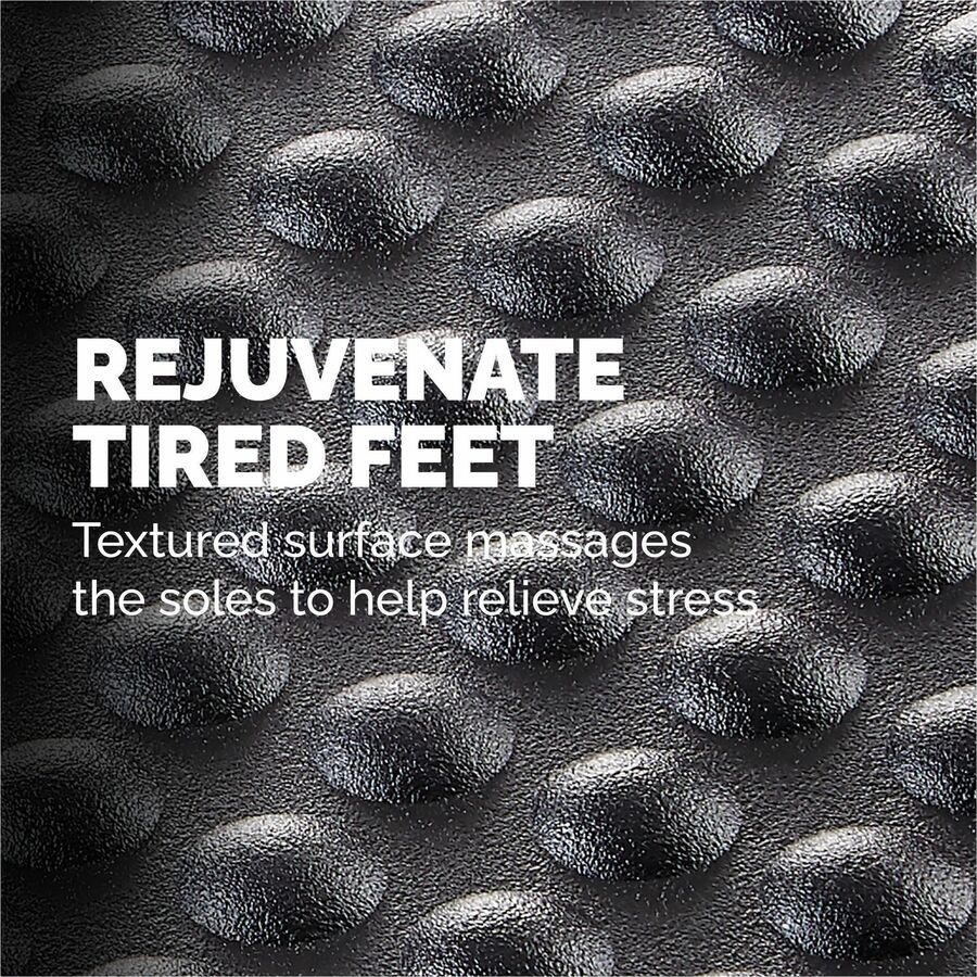 Fellowes Standard Foot Rest - Graphite - 1 Each