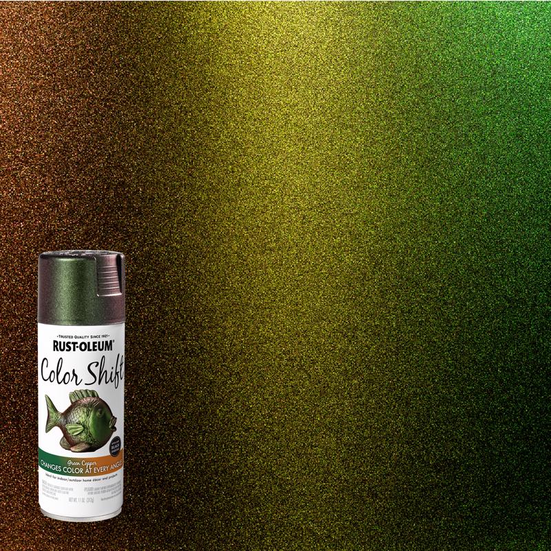 Rust-Oleum Color Shift Gloss Green Copper Spray Paint 11 oz
