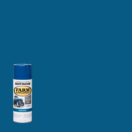 Rust-Oleum Indoor and Outdoor Gloss Ford Blue Oil-Based Farm & Implement 12 oz