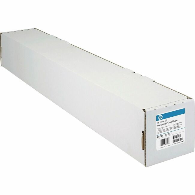 HP Coated Paper - 90 Brightness - 90% Opacity - A1 - 24" x 150 ft - 24 lb Basis Weight - FSC - Bright White - 1 Roll