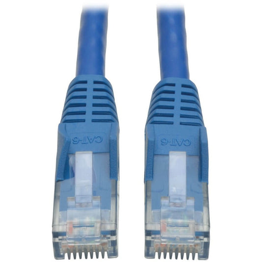 Tripp Lite series 25-ft. Cat6 Blue Gigabit Patch Cord Snagless Molded - 25 ft Category 6 Network Cable for Network Devic