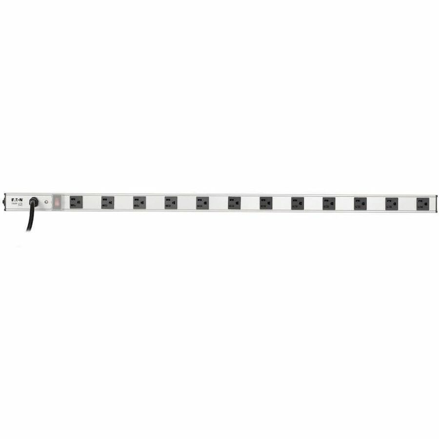 Tripp Lite series 12-Outlet Vertical Power Strip - NEMA 5-15P - 12 x NEMA 5-15R - 15 ft Cord - 120 V AC Voltage - Rack-m