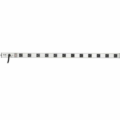 Tripp Lite series 12-Outlet Vertical Power Strip - NEMA 5-15P - 12 x NEMA 5-15R - 15 ft Cord - 120 V AC Voltage - Rack-m