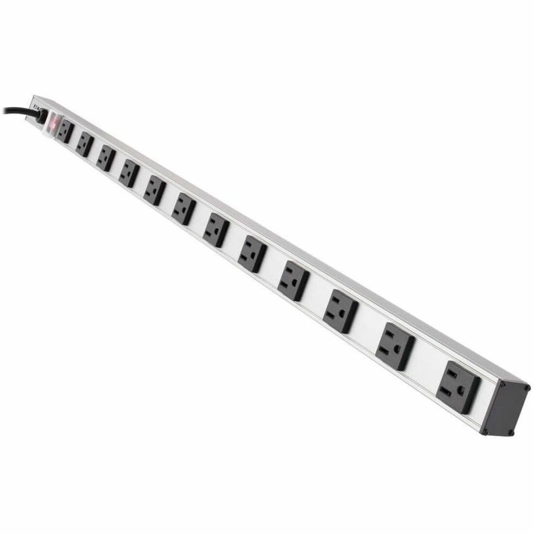 Tripp Lite series 12-Outlet Vertical Power Strip - NEMA 5-15P - 12 x NEMA 5-15R - 15 ft Cord - 120 V AC Voltage - Rack-m