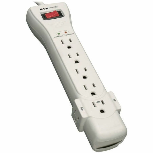 Tripp Lite series Protect It! 7-Outlet Super Surge Protector - NEMA 5-15P - 7 x NEMA 5-15R - 1800 VA - 2160 J - 120 V AC