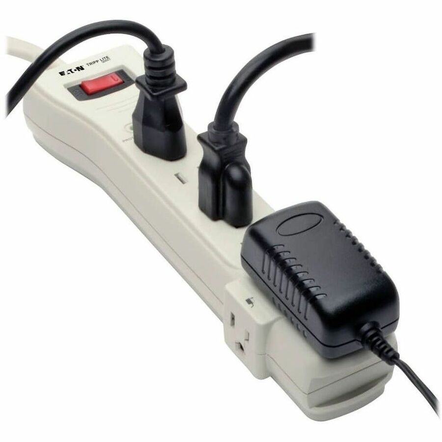 Tripp Lite series Protect It! 7-Outlet Super Surge Protector - NEMA 5-15P - 7 x NEMA 5-15R - 1800 VA - 2160 J - 120 V AC