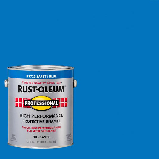 Rust-Oleum Professional Indoor and Outdoor Safety Blue Protective Paint 1 gal