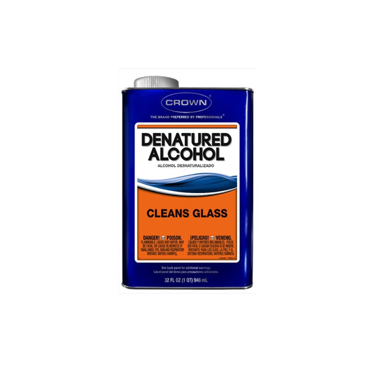 Crown Denatured Alcohol Solvent 1 qt