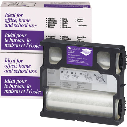 Scotch 3M™ Dual Laminate Refill Cartridge, DL951 - Laminating Pouch/Sheet Size: 8.50" Width x 100 ft Length x 5.60 mil T